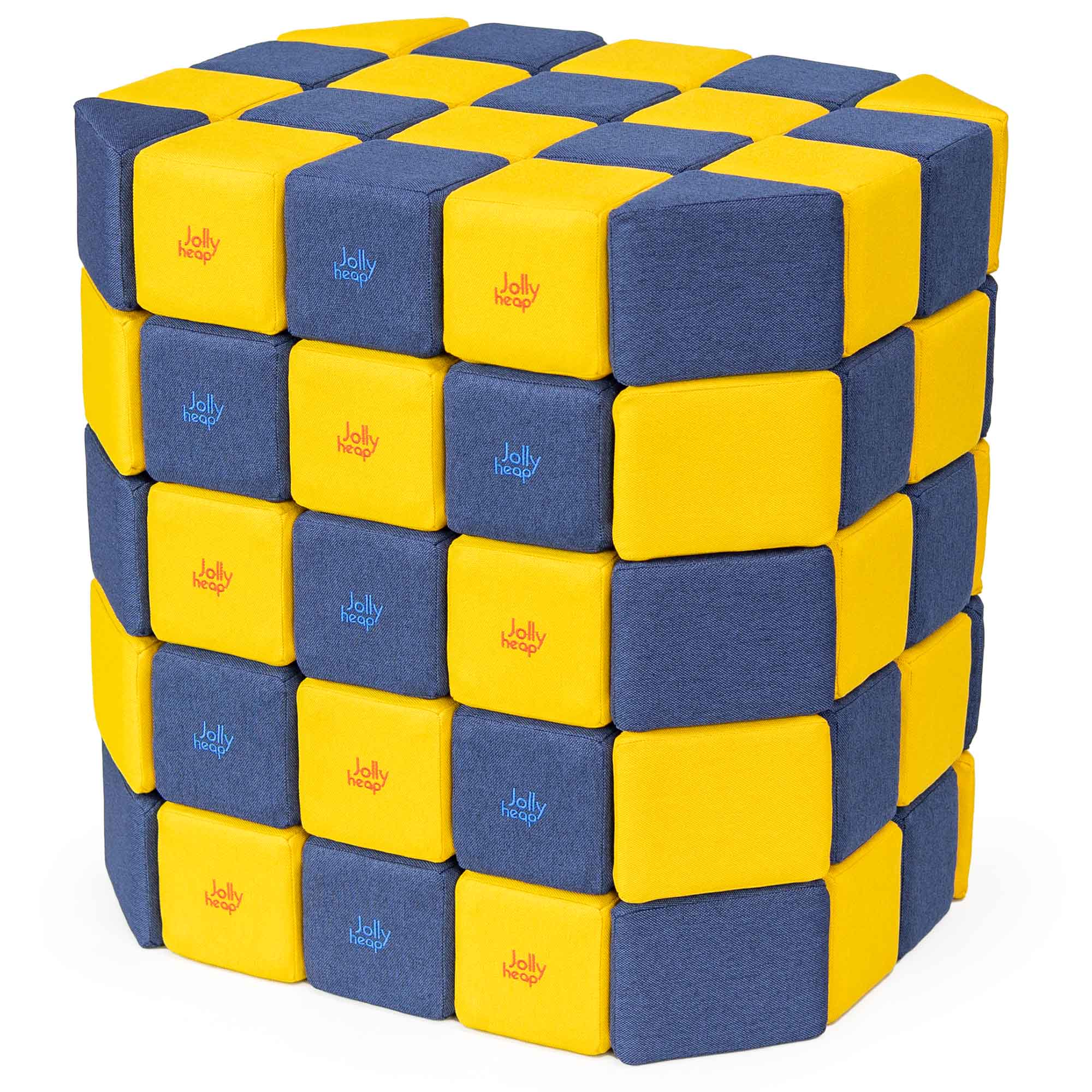 
  
  JollyHeap Basic Set (100 Magnetic Blocks)
  
