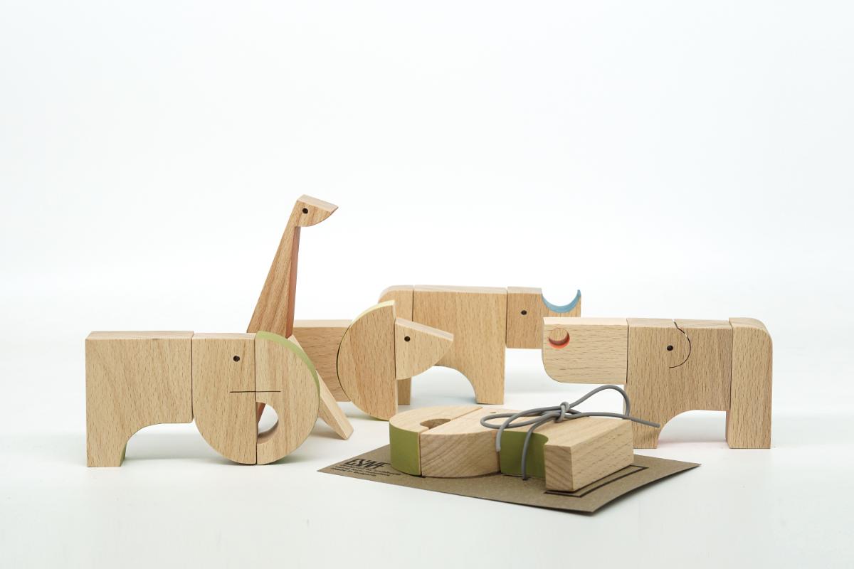 
  
  Animal Kingdom LITES - Wooden Handmade Magnetic Toys - Single Toy
  
