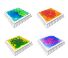 
  
  Light-Up Liquid Sensory Stepping Stones (Square – Set of 4)
  
