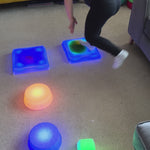 
  
  Light-Up Sensory Stepping Stones (Set of 3)
  
