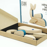 
  
  Whale and Its Baby - Wooden Handmade Magnetic Toys - Polar Stories
  
