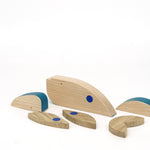 
  
  Whale and Its Baby - Wooden Handmade Magnetic Toys - Polar Stories
  
