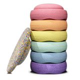 Stapelstein Rainbow Set Pastel